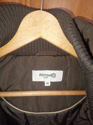 Chaquetón mujer marrón