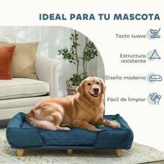 Letto rialzato per cani con gambe