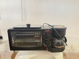 Horno Tostador Cafetera 3 en 1