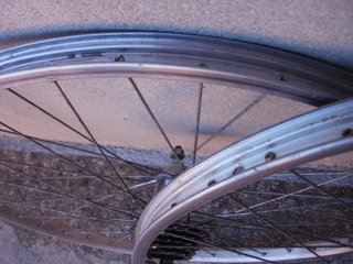 Coppia di ruote bici da montagna 26