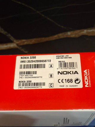 Nokia 3200 Nuevo Sin Usar Completo