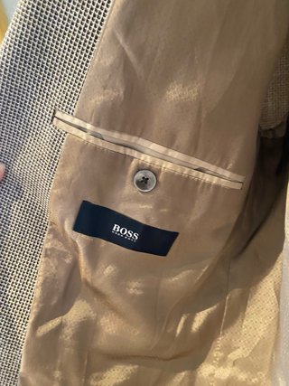 Americana Hugo Boss Beige/Marrón