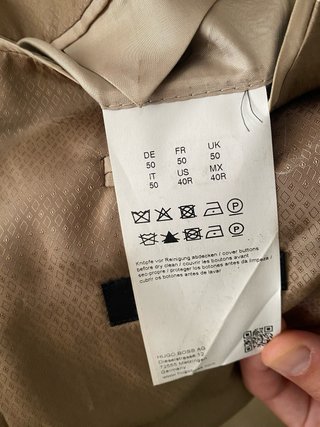 Americana Hugo Boss Beige/Marrón