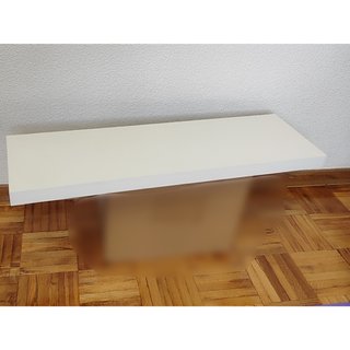 Estante Blanco 80cm con Soporte Oculto