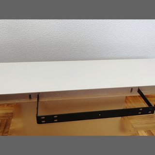 Estante Blanco 80cm con Soporte Oculto