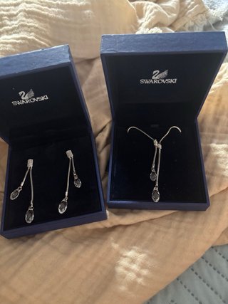 Conjunto Swarovski Collar y Pendientes