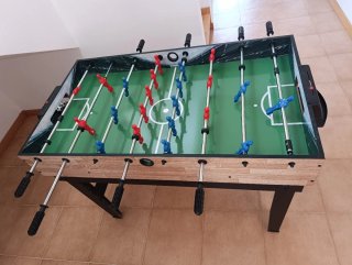 Futbolín, billar, mesa ping pong y mas juegos