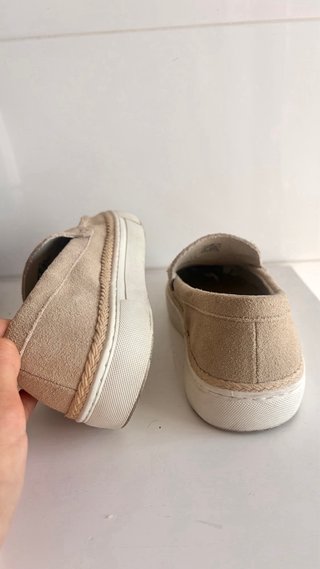 Mocasines Zara niño beige