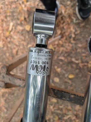 Suspensión roscada KW V3