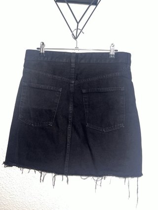 Minifalda tejana negra