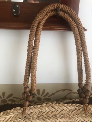 Bolso Capazo de mimbre artesanal