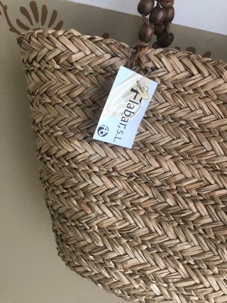 Bolso Capazo de mimbre artesanal