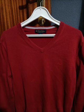 Jersey Brooks Brothers Hombre Talla M Rojo