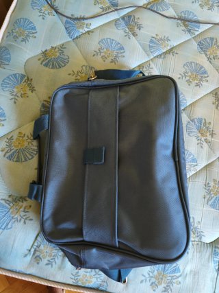 Bolso Maletín Samsonite Azul Oscuro