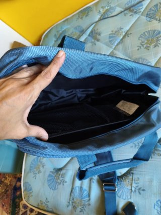 Bolso Maletín Samsonite Azul Oscuro