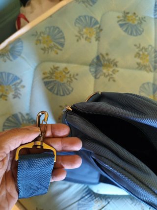 Bolso Maletín Samsonite Azul Oscuro