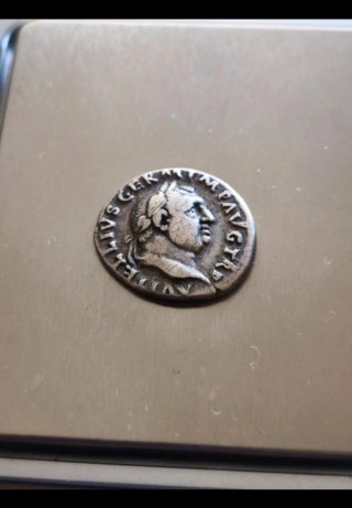 Moneda Romana Emperador Vitelio