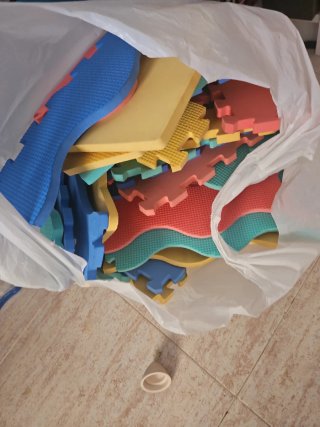 Suelo goma puzzle niños