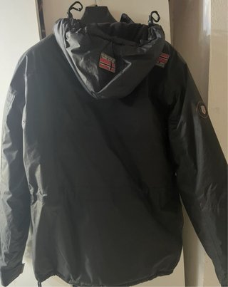 Chaqueta Geographical Norway Negra Multicolor