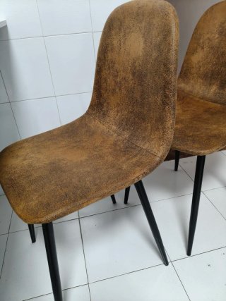 Sillas estilo industrial (4 unidades)