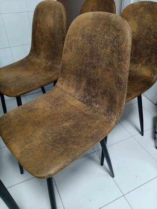 Sillas estilo industrial (4 unidades)