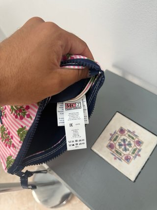 Pochette Saint Barth fantasia floreale