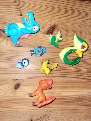 Figuras Pokémon McDonald's Articuladas