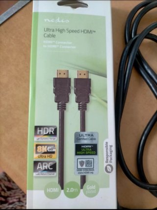 Cable HDMI Nedis 2.0m 8K Ultra HD