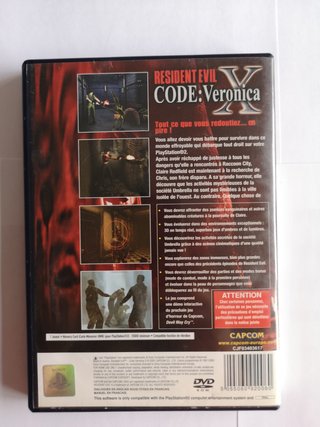 Resident Evil Code Veronica X PS2 PAL Francese