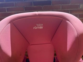 Silla coche Römer rosa niña