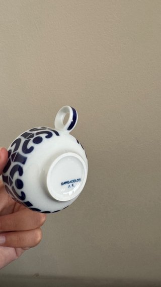 Juego de Café Sargadelos Azul y Blanco