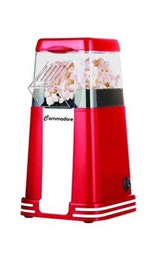 Palomitero CM1009 1200W estilo retro palomitas