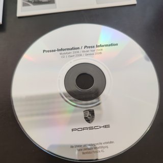Porsche Geneva 2008 Press Info 2 CDs