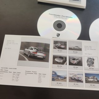 Porsche Geneva 2008 Press Info 2 CDs