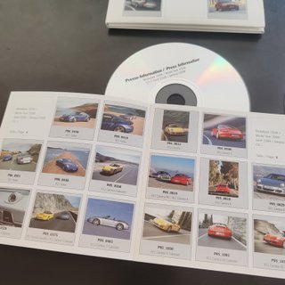 Porsche Geneva 2008 Press Info 2 CDs