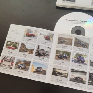 Porsche Geneva 2008 Press Info 2 CDs
