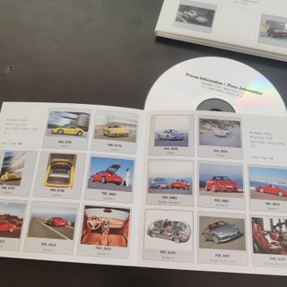 Porsche Geneva 2008 Press Info 2 CDs