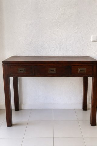Escritorio Vintage Madera Maciza Moycor