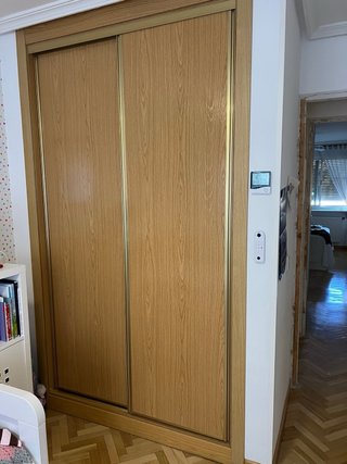 Lote 8 puertas correderas armario con y sin espejo
