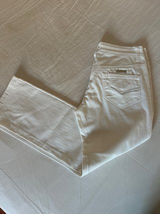 Pantalones blancos de vestir