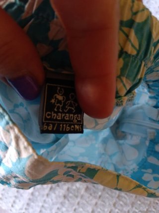 Falda estampada Charanga, talla 6 años