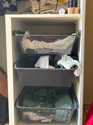 Cajonera Metálica Ikea de 3 cajones