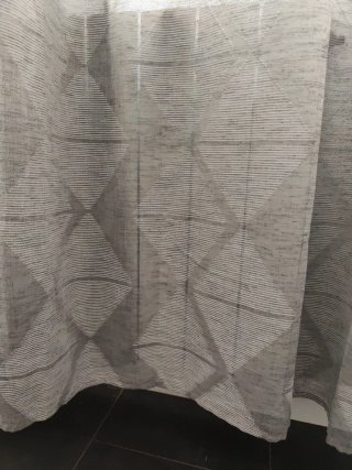 Cortinas grises 240x140 cm