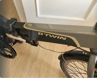 Bicicleta Btwin Eléctrica Plegable