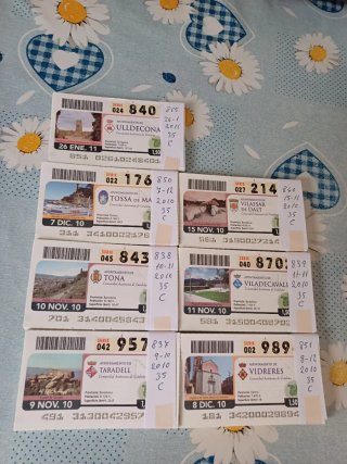 Cromos pueblos Catalunya