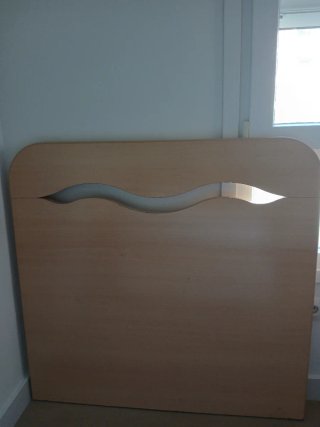Cabecero cama 90 cm madera
