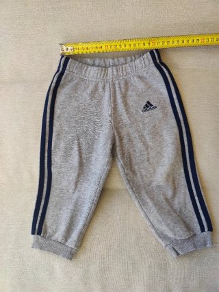 Chándal Adidas 2 piezas gris 9-12m