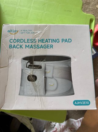 Faja Lumbar Calefactora Inalámbrica Alljoy