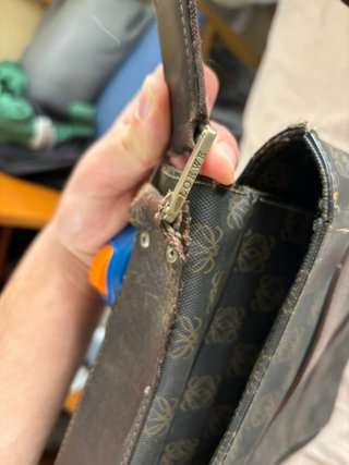 Bolso Loewe vintage marrón