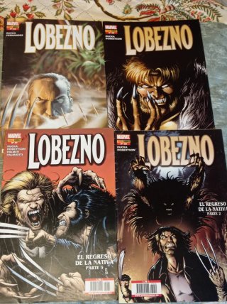 Lote cómics Lobezno de Greg Rucka